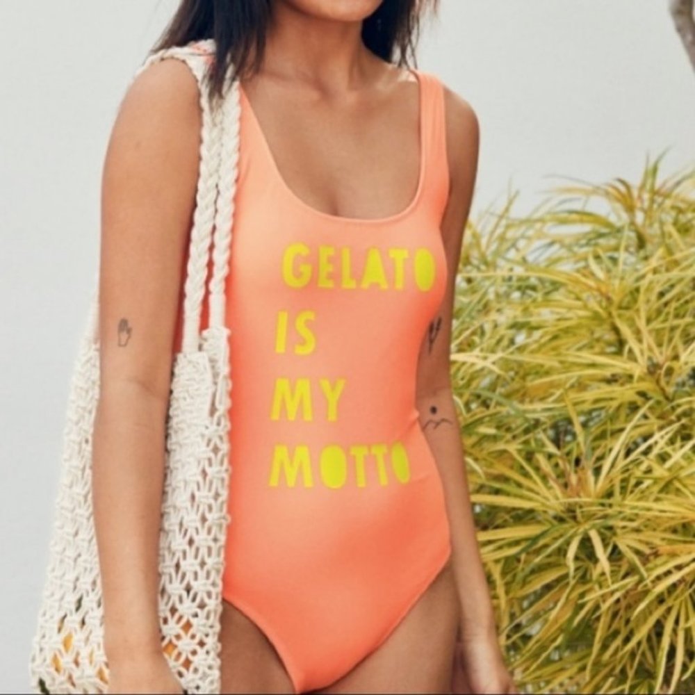 NWOT Aerie Gelato Is My Motto Size S Swimsuit
